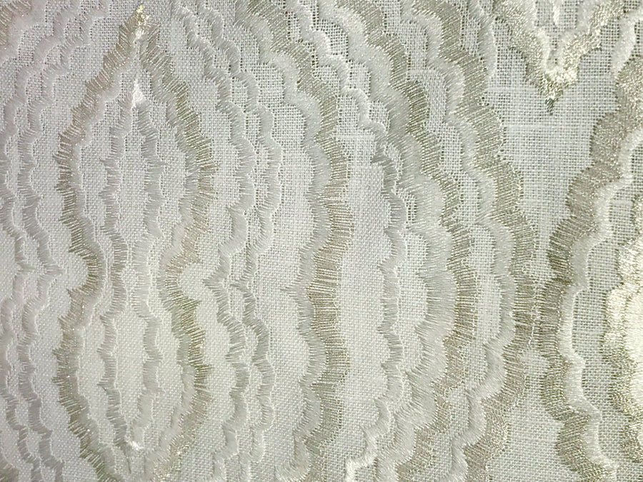 Palazo Off White Drapery Embroidery